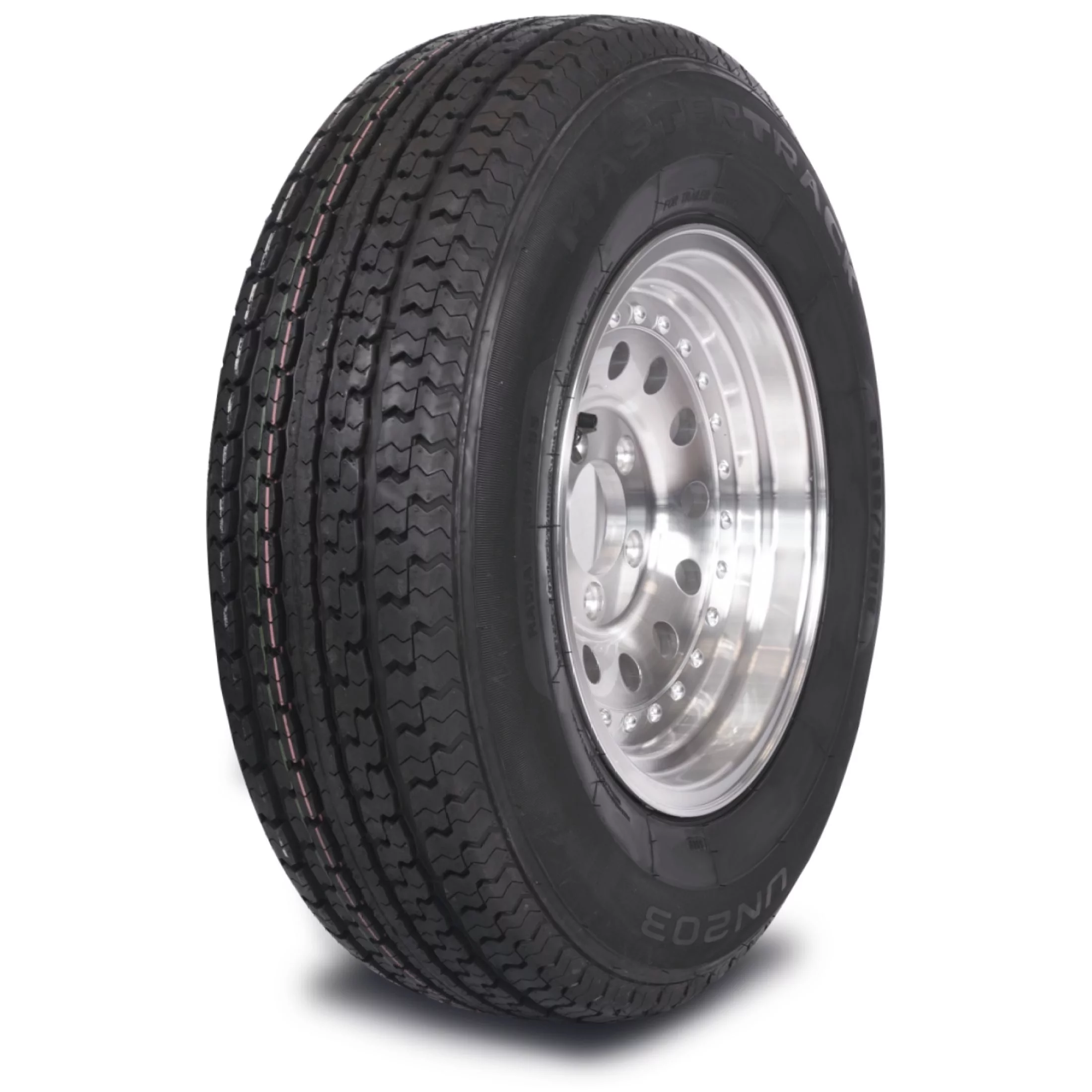 Mastertrack UN203 ST205/75R14 6 Ply 100M Load Range C Radial Trailer Tire - ST 205/75/14 205/75R14 (Tire Only) - Inhomebuy