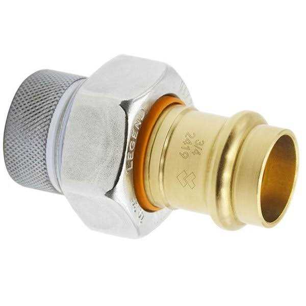 Legend Valve 301-104PNL FNPT x Copper Press Dielectric Union - Inhomebuy