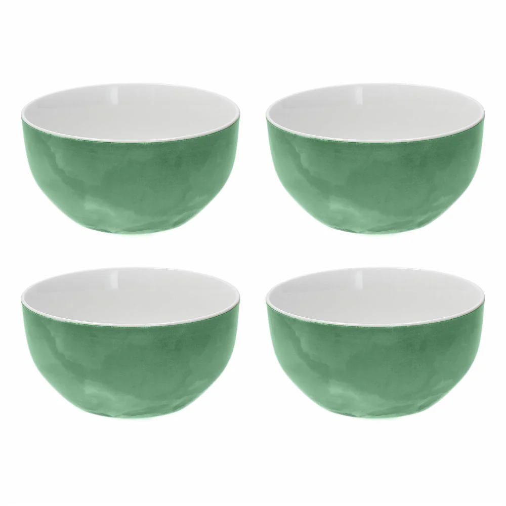 Sfera Colorplay Verde Bowls 14cm Set of 4 pcs - Inhomebuy