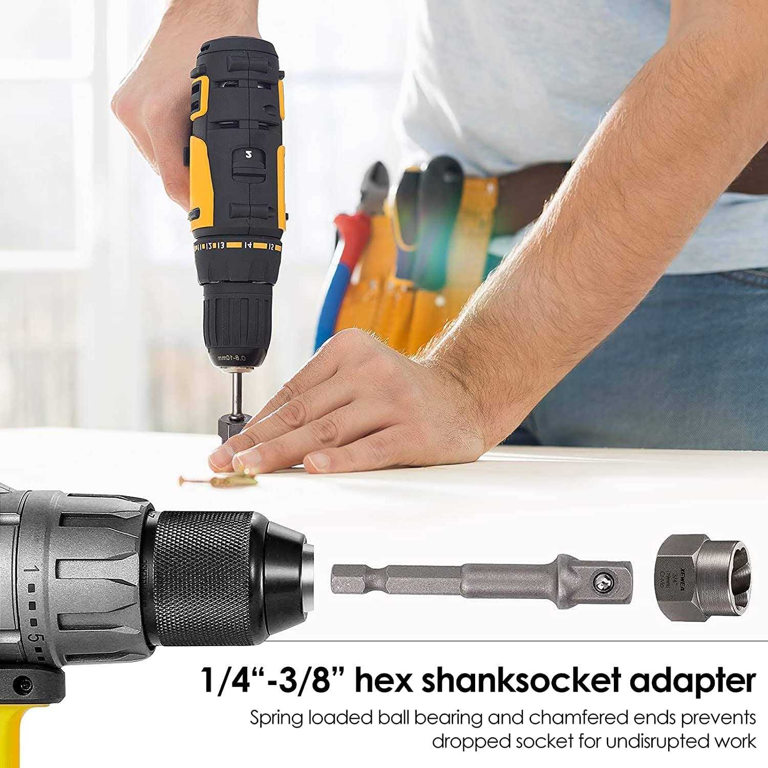 XEWEA 25Pcs Screw Extractor Set Hex Head Multi-Spline Easy Out Bolt Extractor Set - Inhomebuy