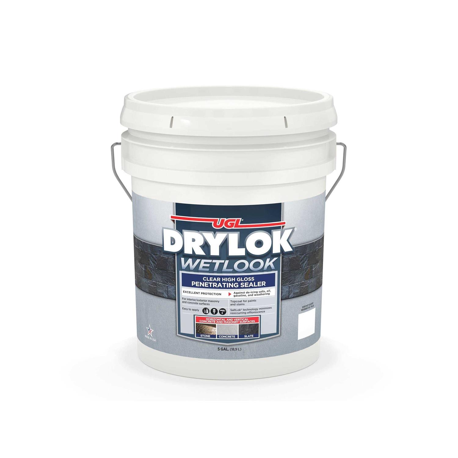 DRYLOK Siloxane 7 5 gal. Clear Invisible Exterior Brick and Masonry Penetrating Sealer - Inhomebuy