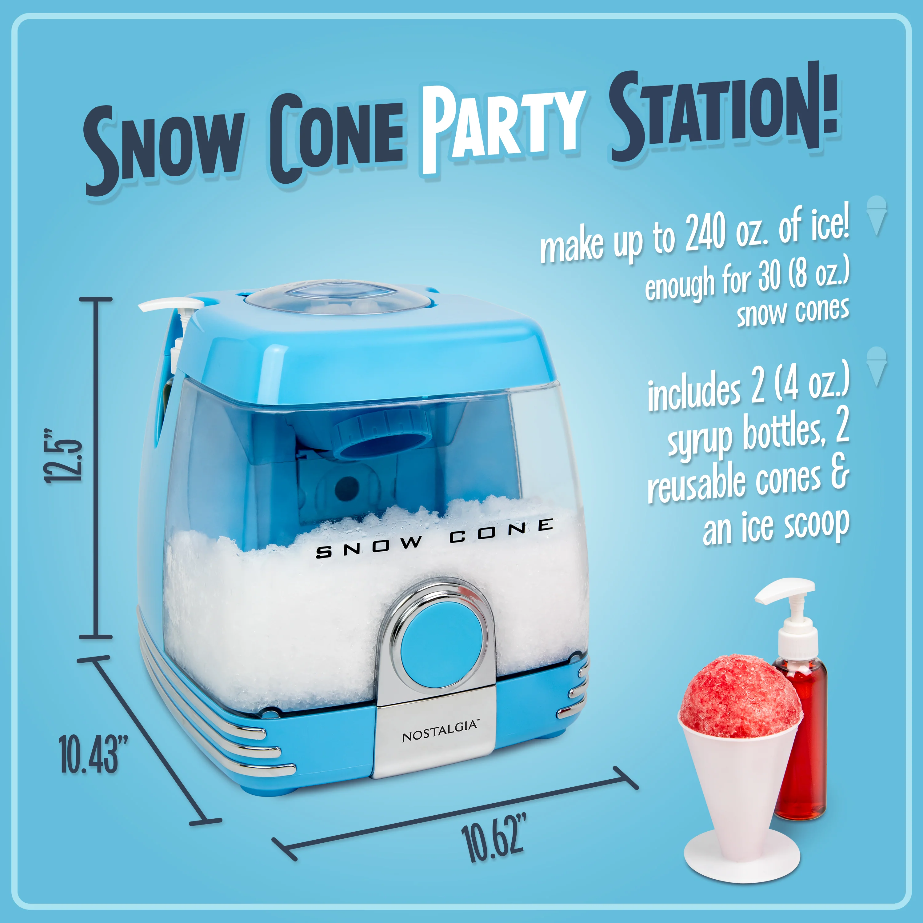 Snow Cone Party Station - Inhomebuy