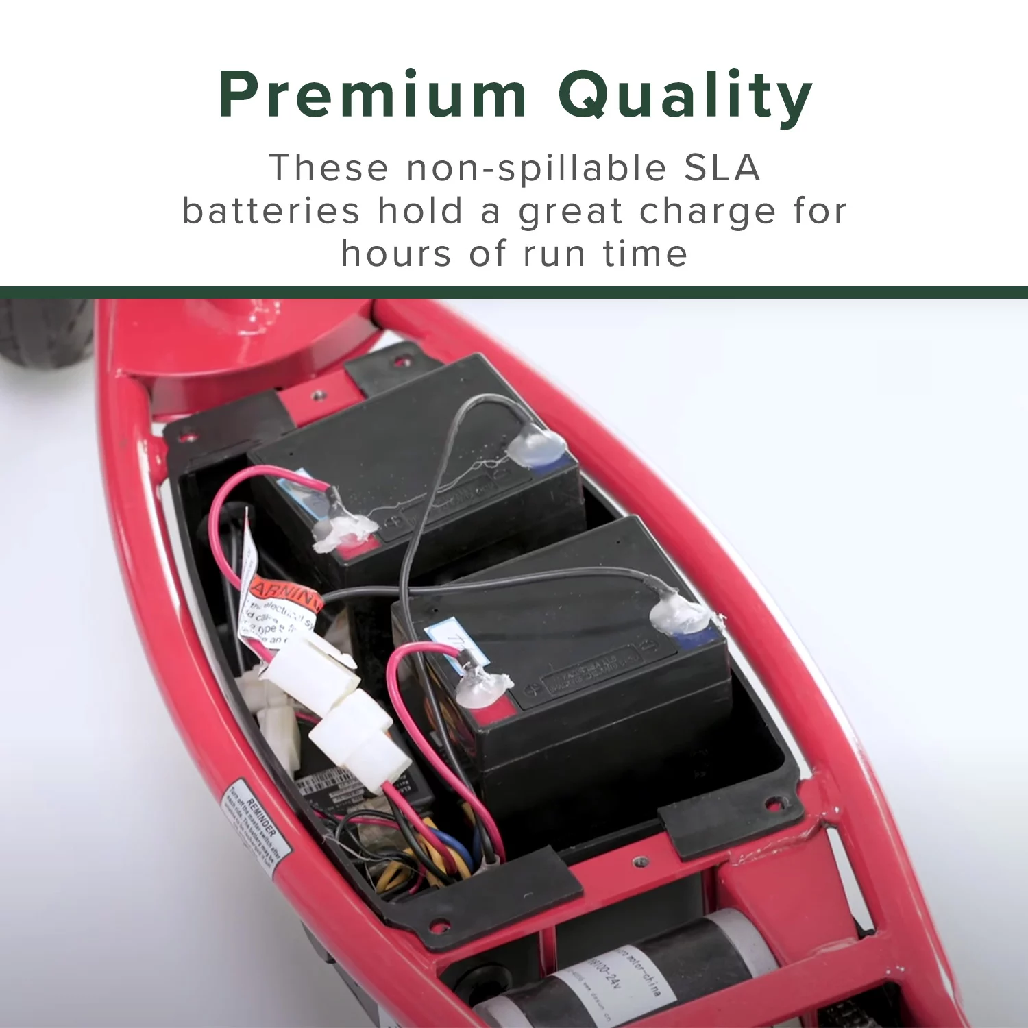 AlveyTech 24 Volt Battery Pack (Versions 1-7) - For the Razor E100, E100 Glow, E125 Electric Scooter - Inhomebuy