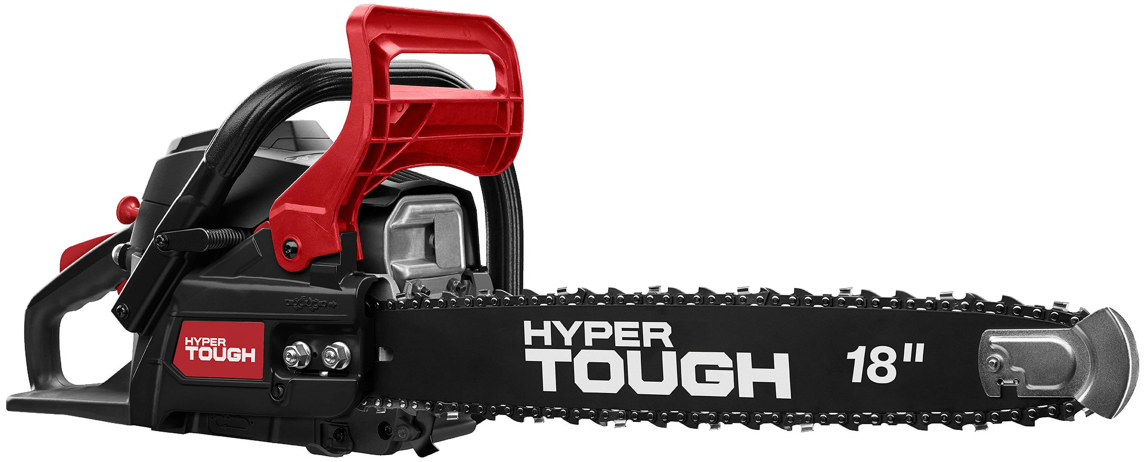 Hyper Tough 18-inch Gas Chainsaw 38cc 2-Cycle Engine - Inhomebuy