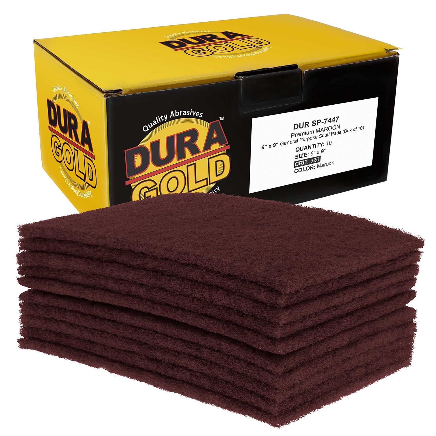 Dura-gold Grit 5-Hole Hook & Loop Sanding Sheets for Mouse Sanders - Inhomebuy