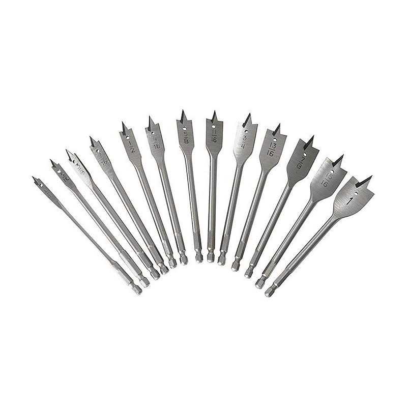 Warrior Steel Large Diameter Spade Bit Set 4 Pc - Inhomebuy