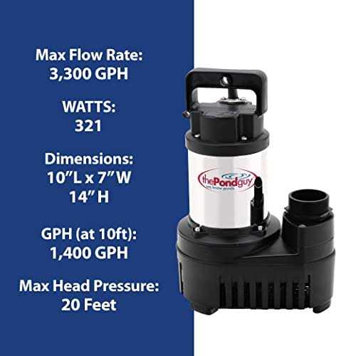 The Pond Guy Pond Aerator - Inhomebuy