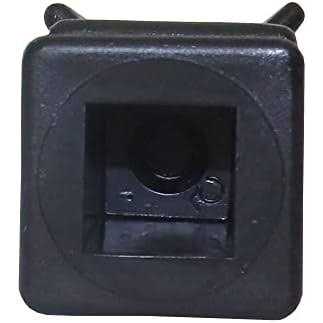 Fence Finials Easy-Tap Installation High-Impact Polypropylene Four-Sided Spire - Inhomebuy