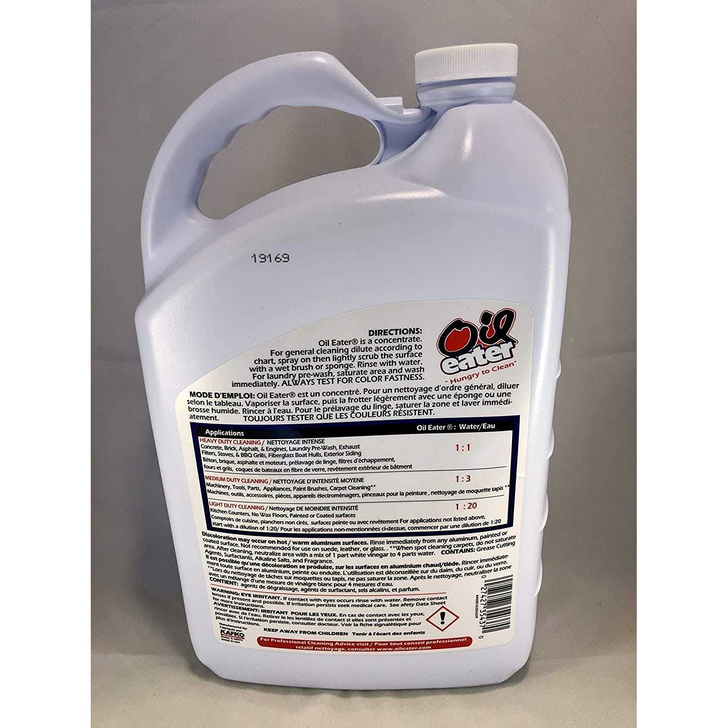 Oil Eater 1 Cleaner Degreaser - Inhomebuy