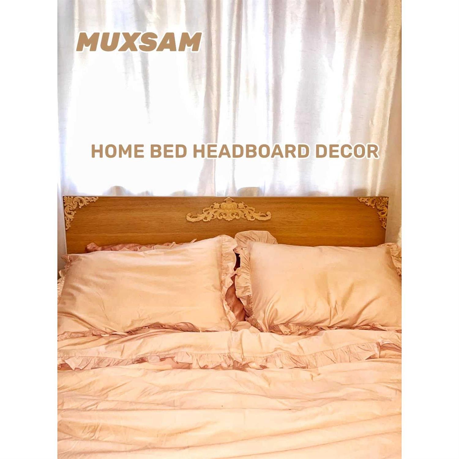 MUXSAM 2-pair Wood Carved Onlays - Inhomebuy