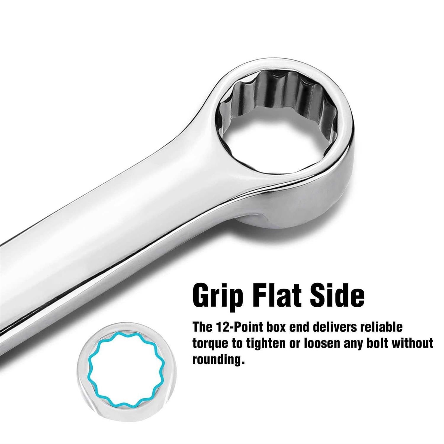 DURATECH Extra Long Ratcheting Wrench - Inhomebuy