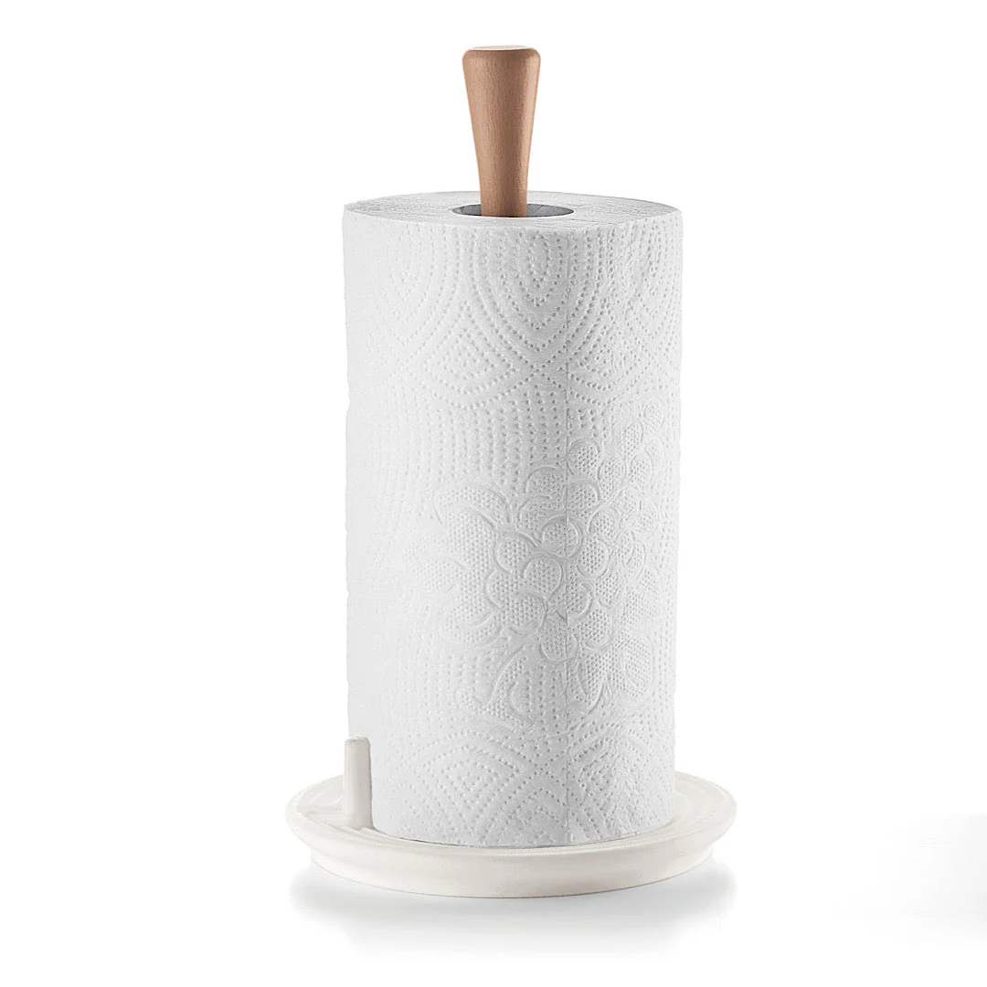 ''ROLL&TEAR'' Universal Kitchen Rollholder Taupe - Inhomebuy