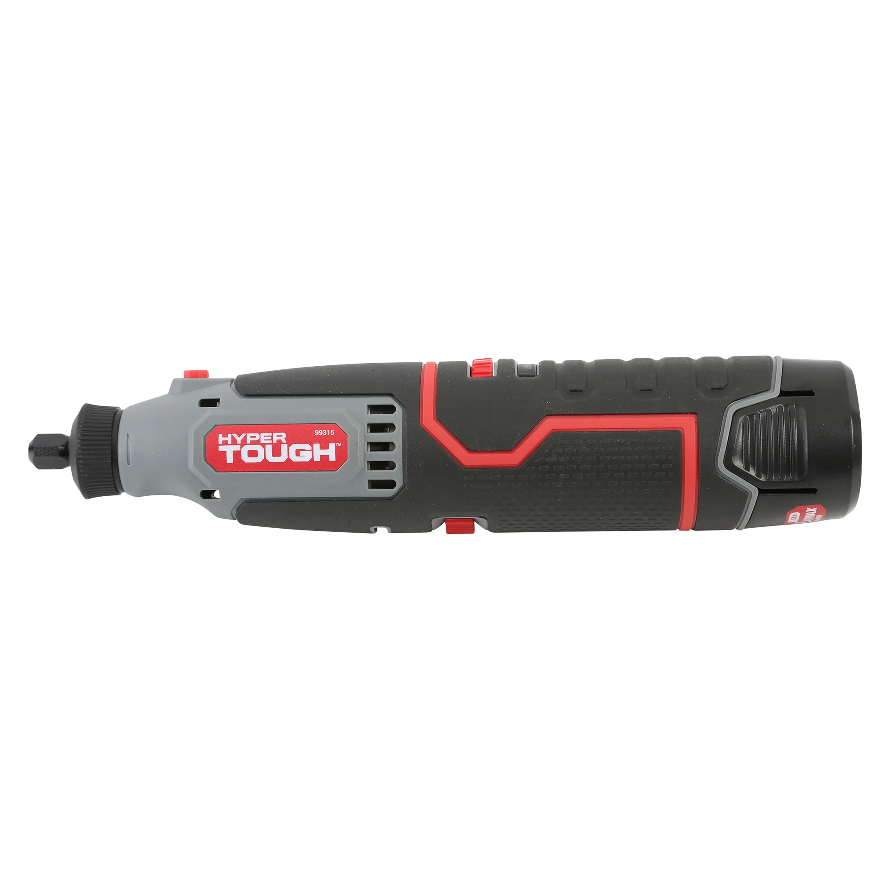 Hyper Tough 12V Max* Lithium-Ion Cordless Variable Speed Rotary Tool, 40 Accessories, with 1.5Ah Battery and Charger, 99315 - Inhomebuy