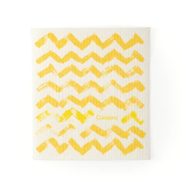 Cuisipro Eco-Cloth SM Yellow Zigzag | 747933 - Inhomebuy