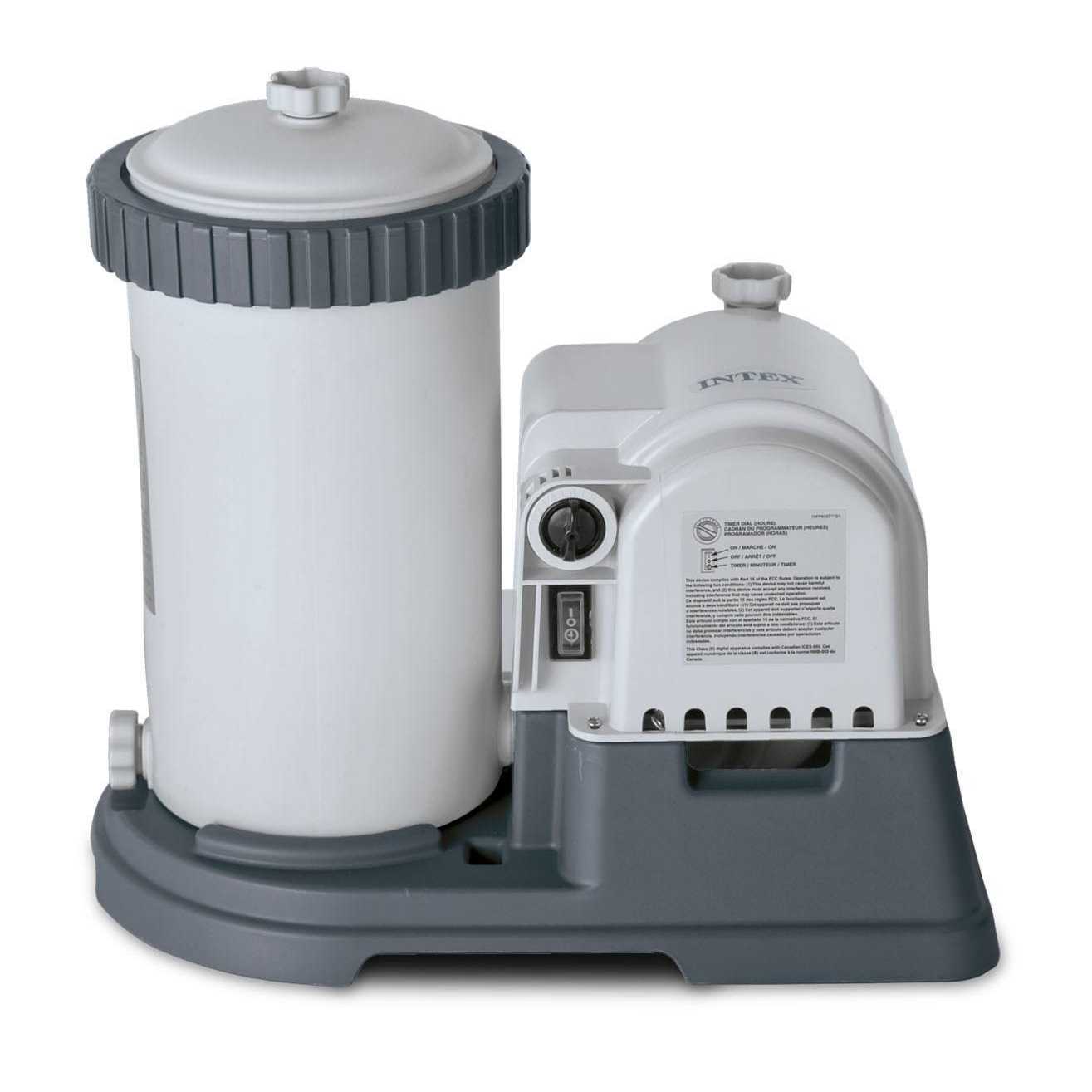 Intex Cartridge Filter Pump 530 GPH - Inhomebuy