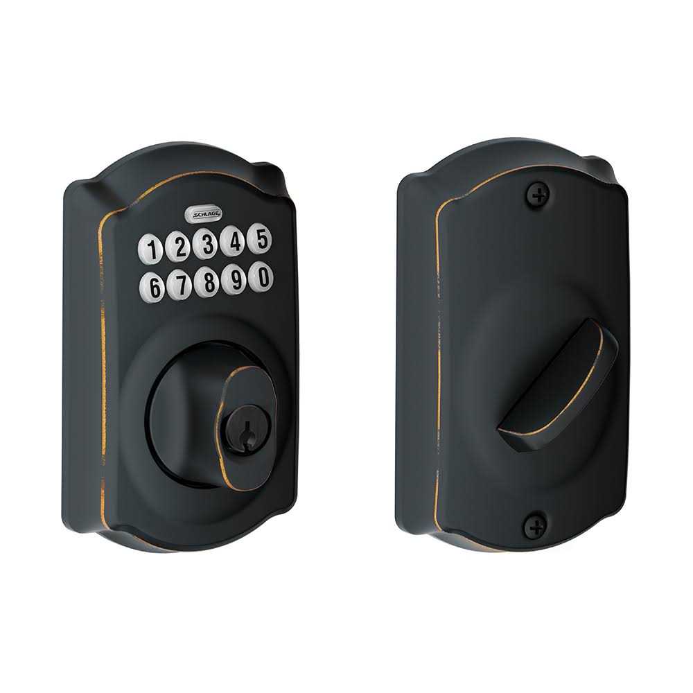 Schlage Deadbolt Keypad - Inhomebuy