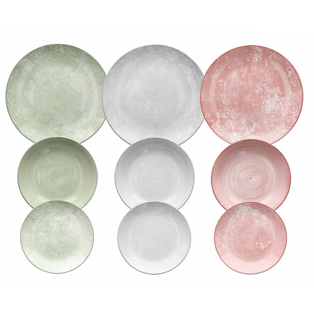 Madisonv Petra  Table Set (18pcs) 6 colors - Inhomebuy
