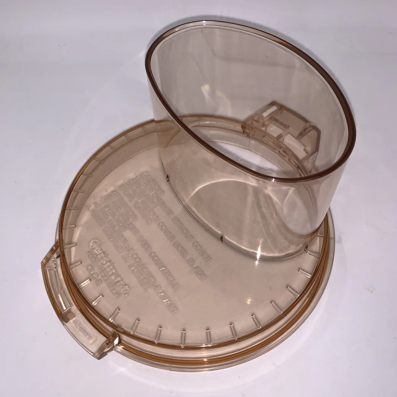 DLC877BTX1 | Cover w/ Large Feed Tube (Amber) for DLC-8 - Inhomebuy