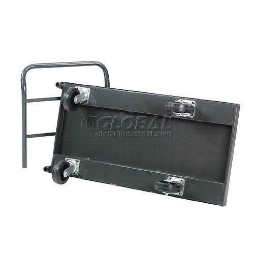 Nexel Steel Deck Truck Rubber Casters - Inhomebuy