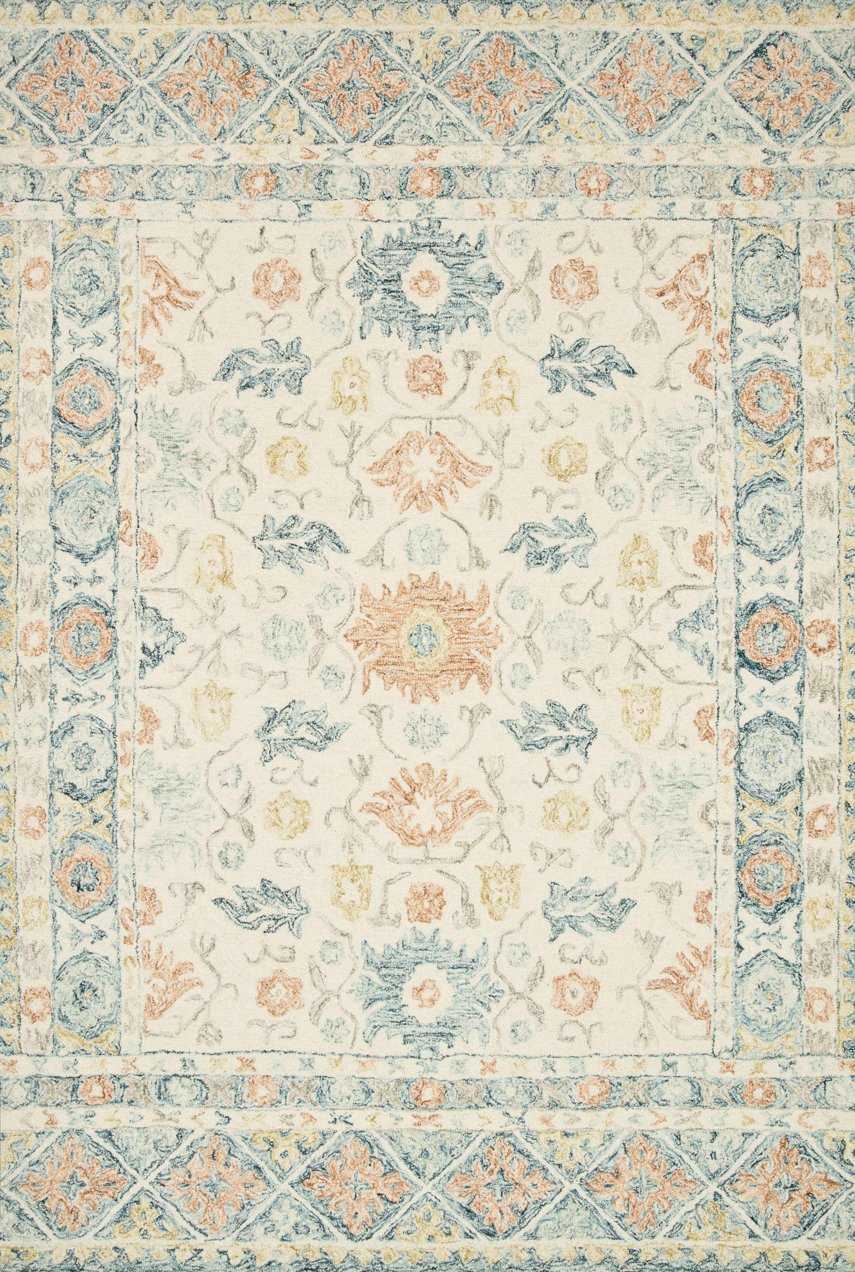Loloi Rugs Norabel Collection Rug in Ivory, Multi - 8'6