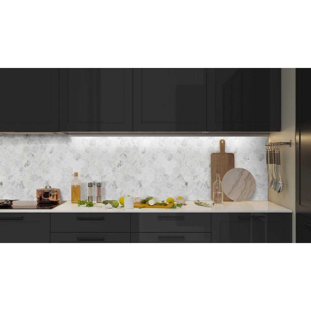 MSI Carrara White 3 in. x 6 in. Polished Marble Floor and Wall Tile - Inhomebuy