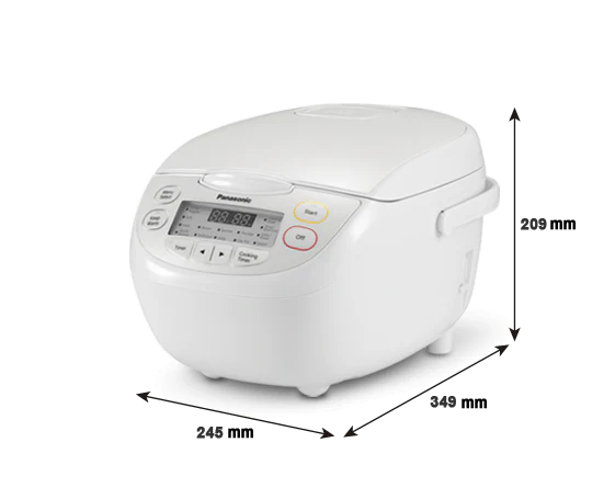 Panasonic Rice Cooker | SR-CN108 | 5-cup, Microcomputer Controlled - Inhomebuy