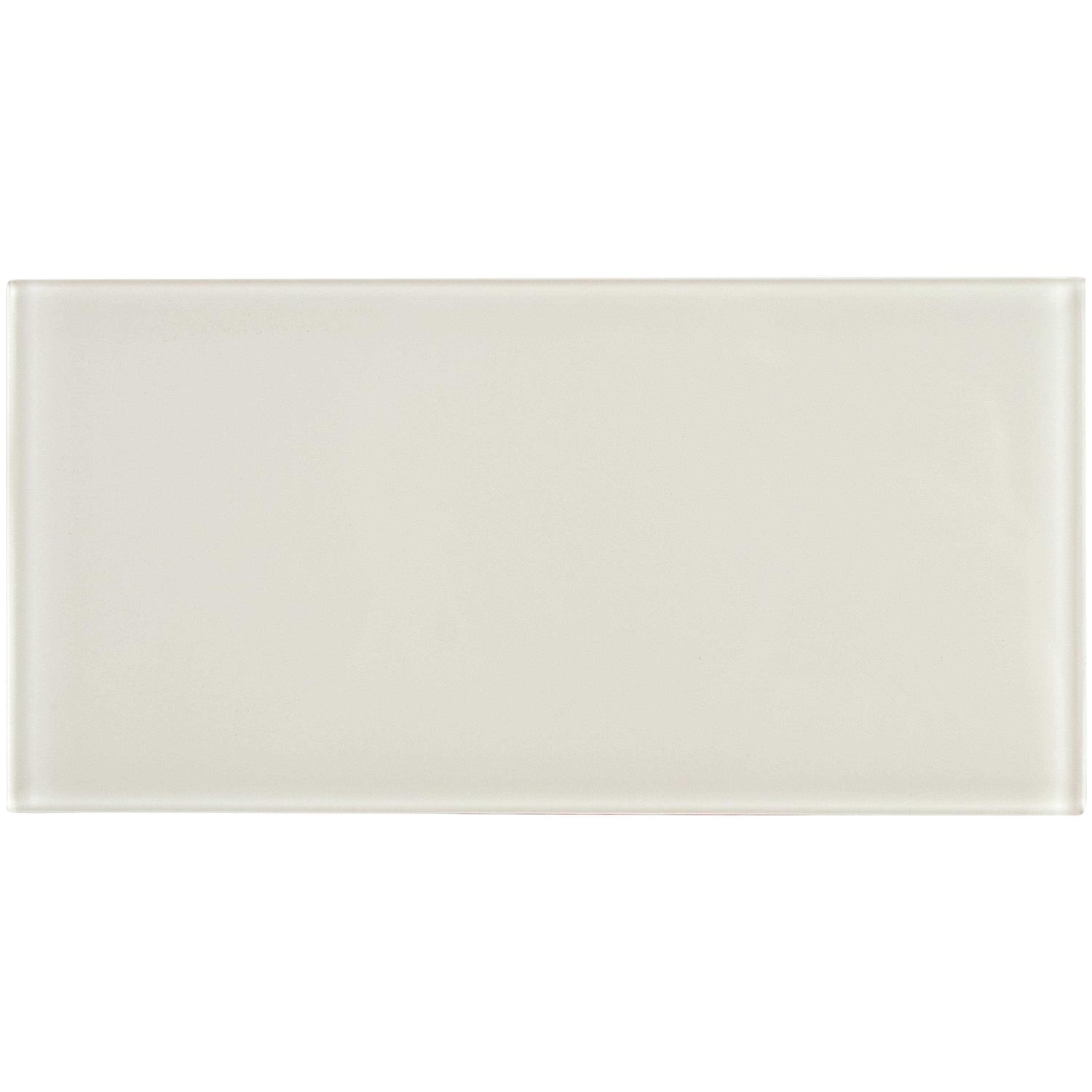 WS Tiles Hand Painted 3 in. x 6 in. Glass Subway 12 in. x 12 in. Mesh-Backed Wall Tile WST - Inhomebuy