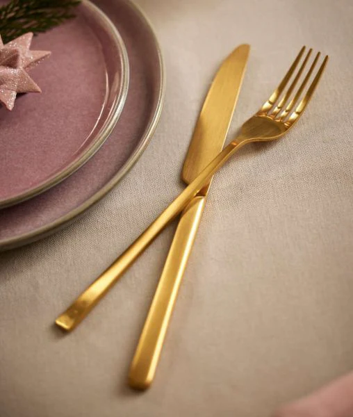 Cutlery Box 16pcs each 4 Dinner Fork, Dinner Knife, Dinner Spoon, Coffee Spoon - Inhomebuy