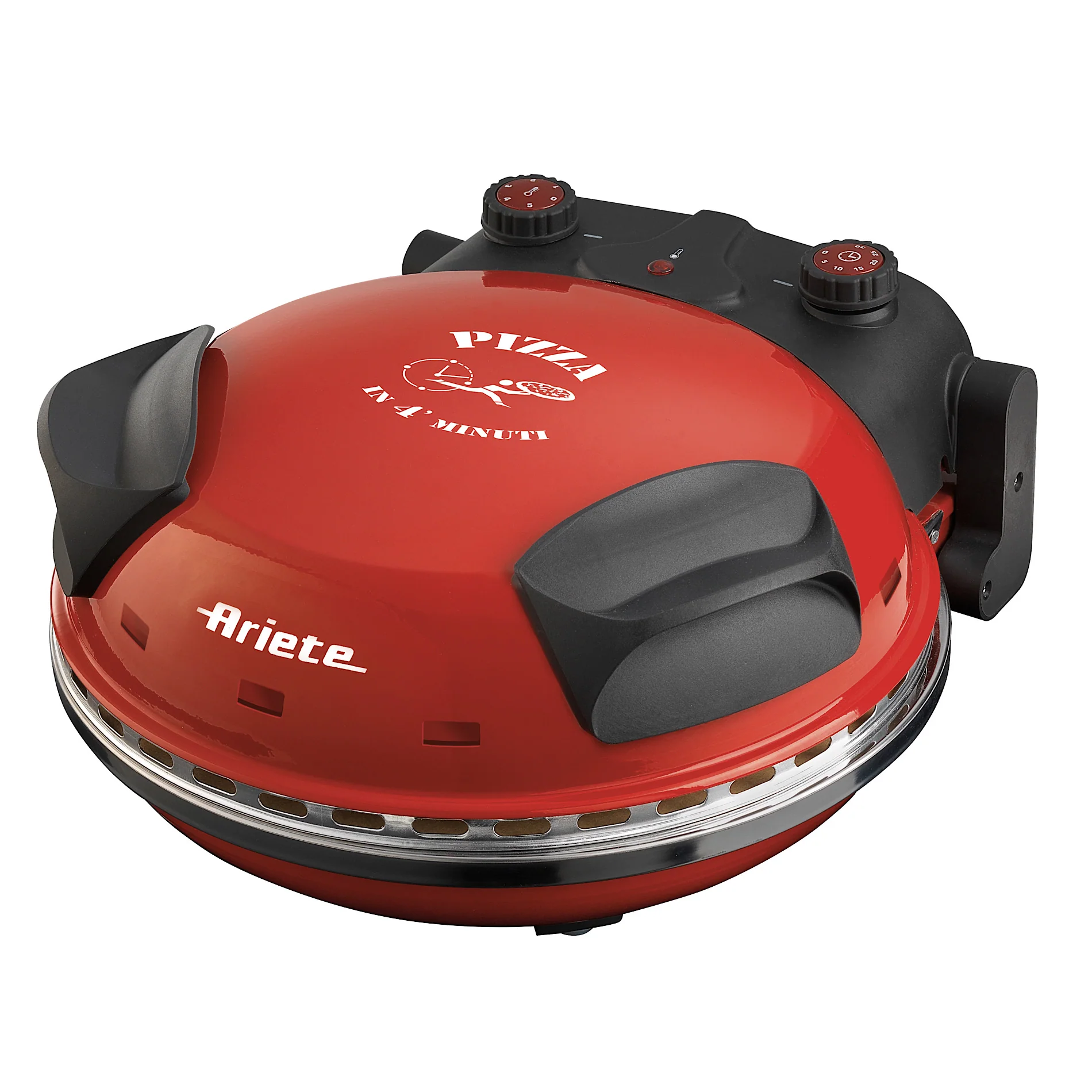 Pizza Oven for Homemade Pizza Red - Inhomebuy