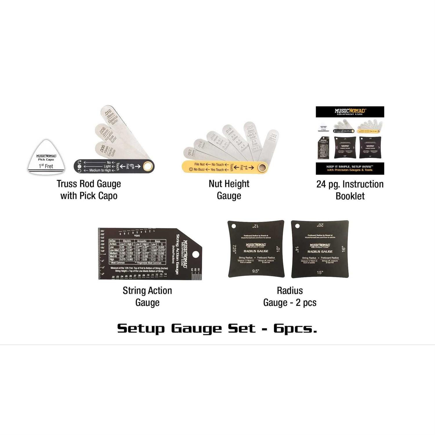 Music Nomad MN602 Precision Action String Gauge - Inhomebuy
