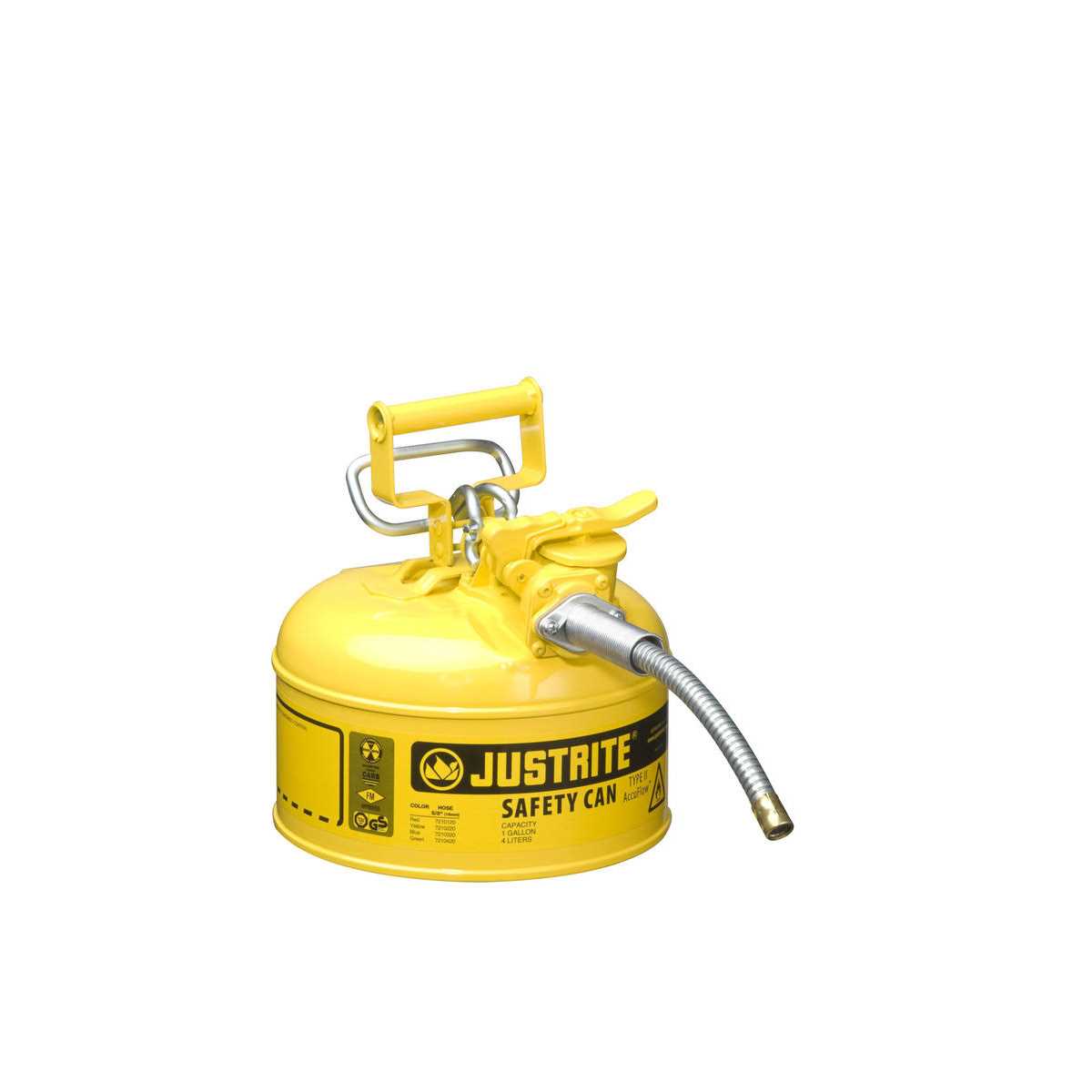 Justrite Safety Can Type II - Inhomebuy