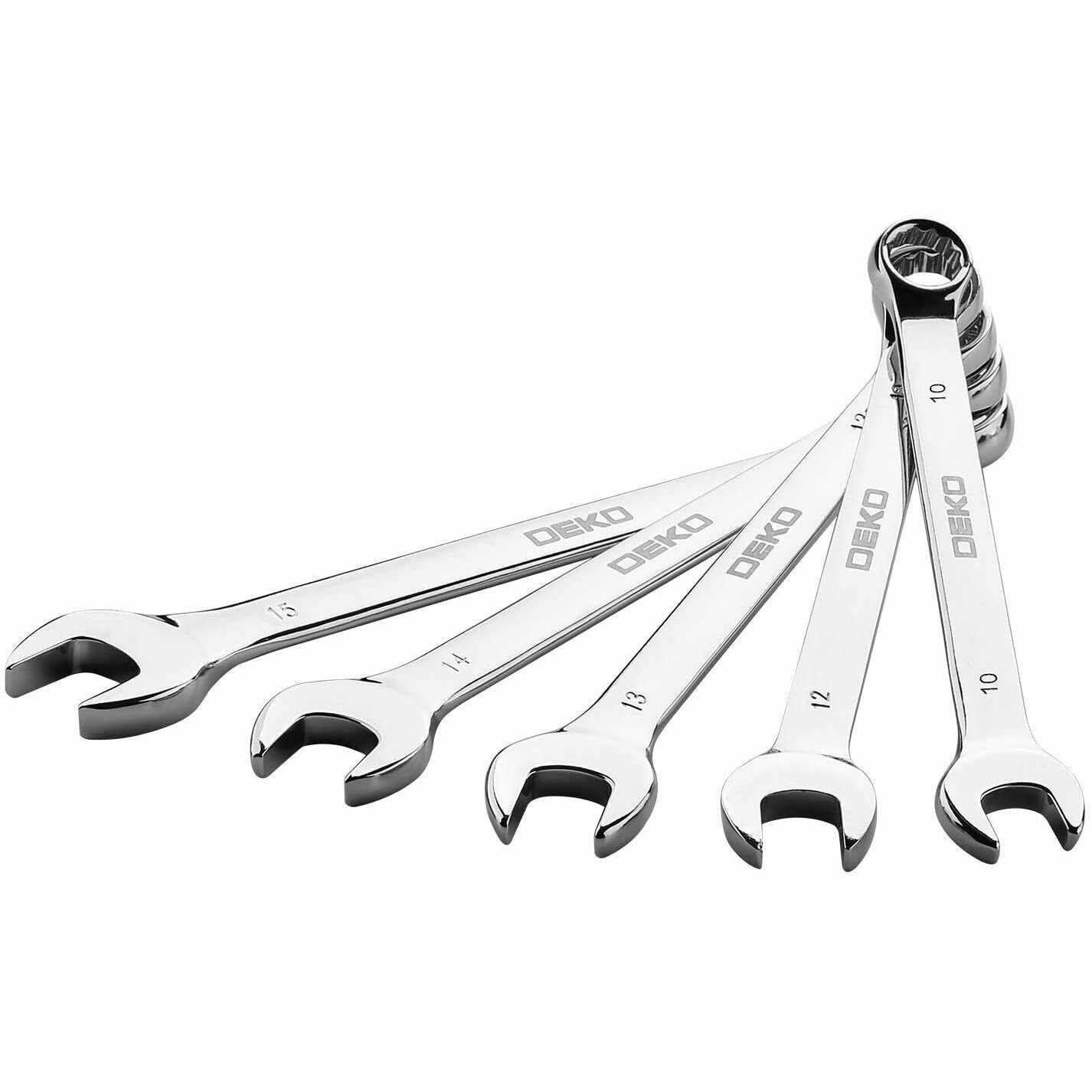 DEKOPRO 228 Piece Socket Wrench Auto Repair Tool Combination Package Mixed Tool Set Hand Tool Kit with Plastic Toolbox Storage Case - Inhomebuy