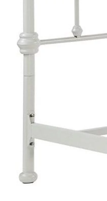 Weston Home Nottingham Metal Twin Bed, Blue Steel - Inhomebuy