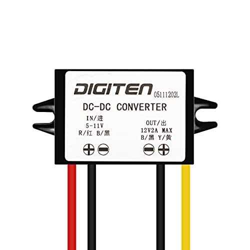 Digiten 5x20mm Gdc Fuse Holder Inline Screw Type With 16 Awg Wire - Inhomebuy