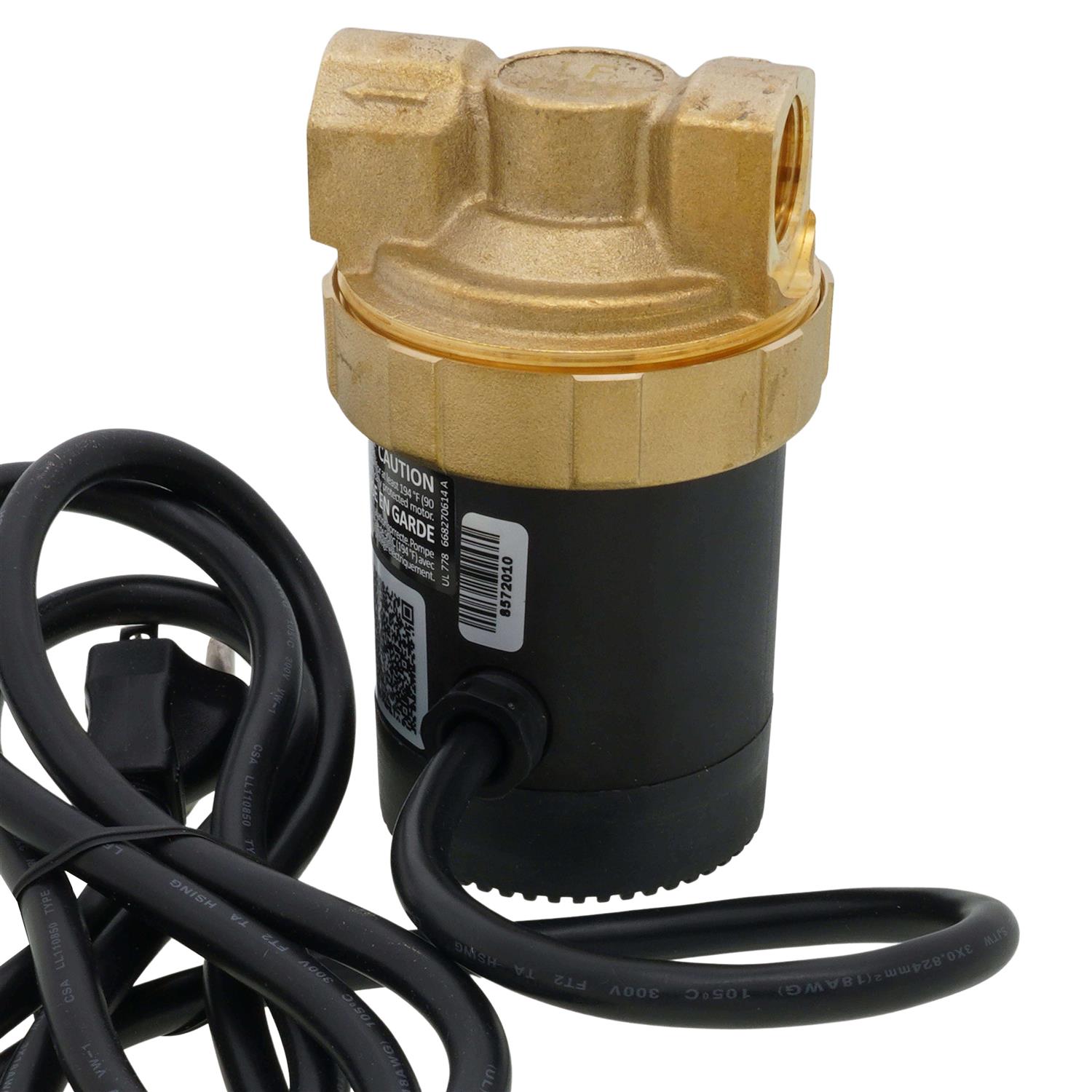 GOULDS WATER TECHNOLOGY Laing Thermotech E Series 0.02 HP E1-BCSVNNNW-01 Circulating Pump with Adjustable Speed and Plug - Inhomebuy