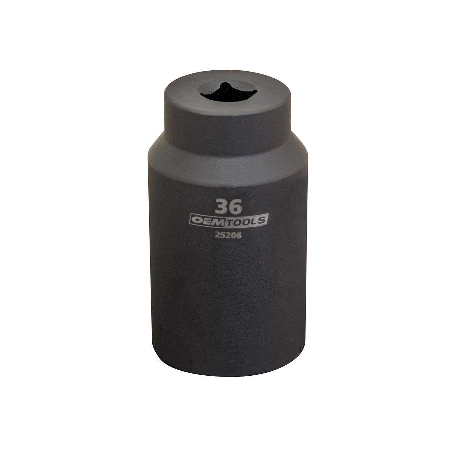 OEMTOOLS 0.5 in Drive 30mm Axle Nut Socket 25203 - Inhomebuy