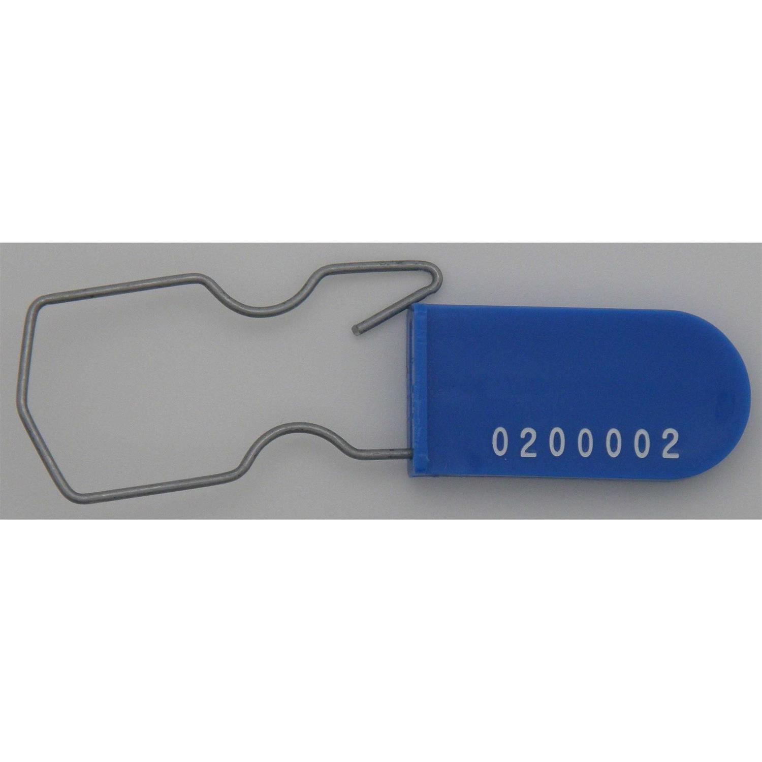 Electric Meter Security Seal Wire Padlock Pack of 50 - Inhomebuy