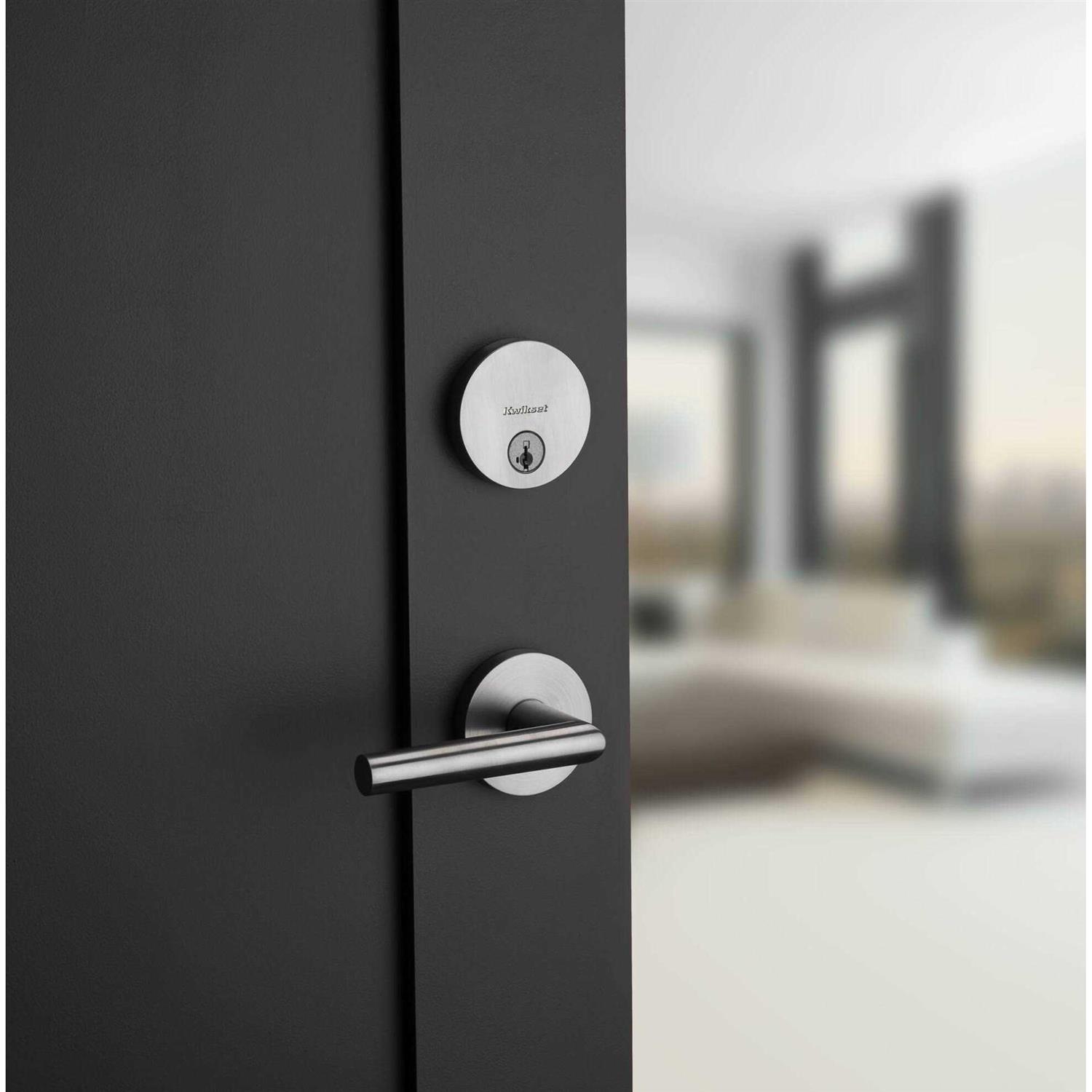Kwikset Uptown Low Profile Single Cylinder Deadbolt - Inhomebuy