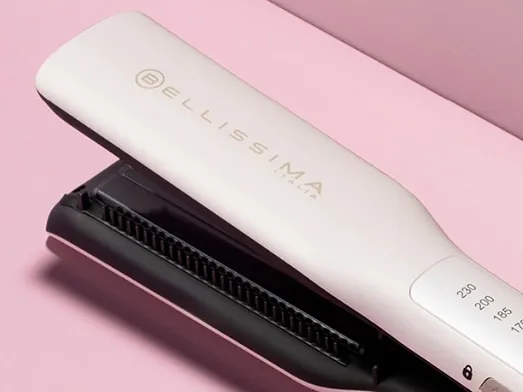 Bellissima Straightener Steam Elixir, Ceramic, 110*28mm, LED Screen, 230°C - Inhomebuy