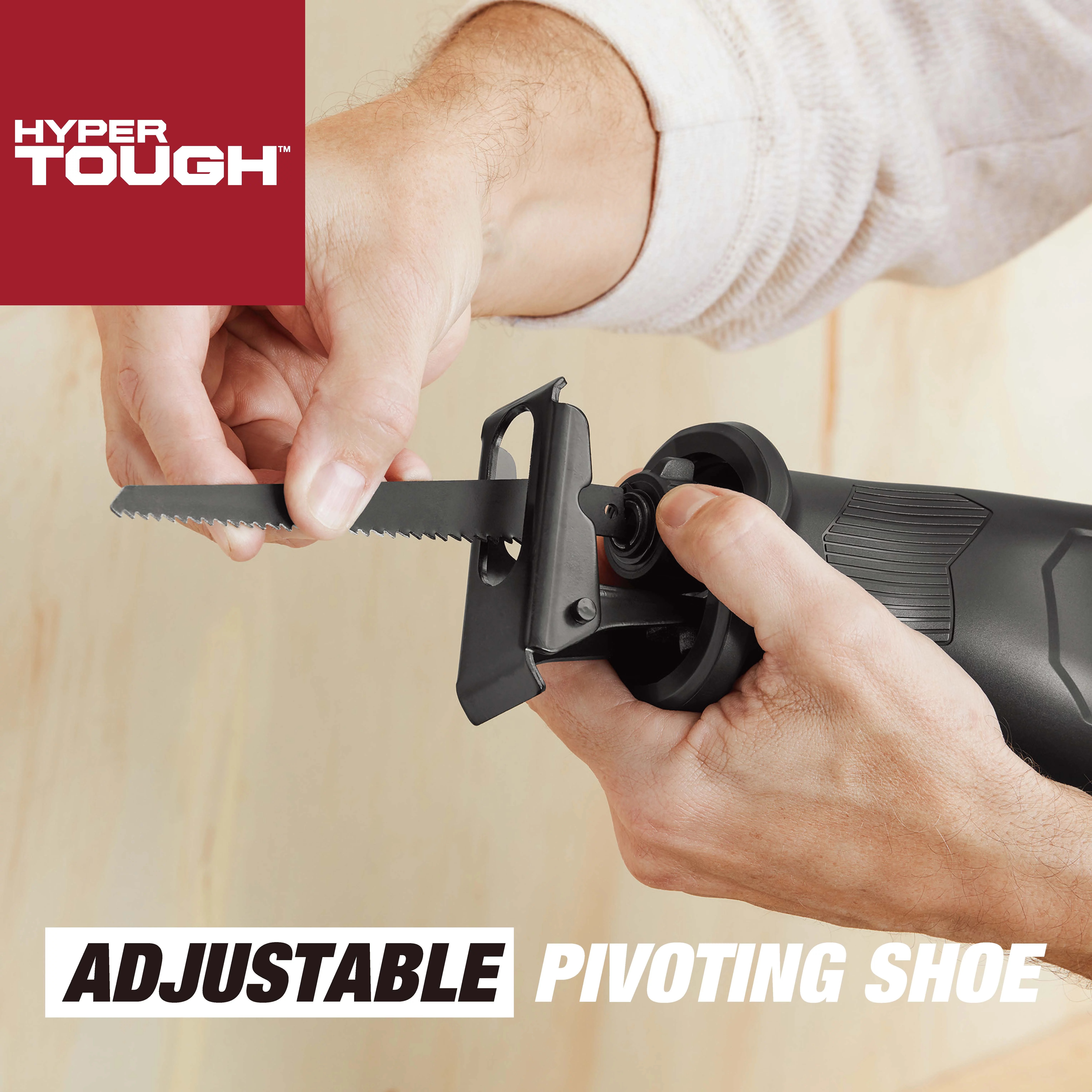 Hyper Tough 6.5Amp Corded Reciprocating Saw, 3329 - Inhomebuy