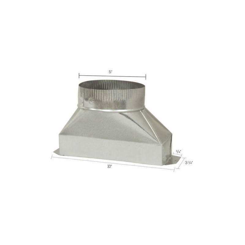Deflect-o DAC3C 3 in. Aluminum Duct Connector - Inhomebuy