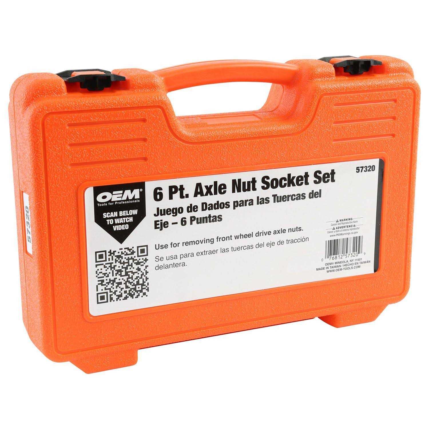 OEMTOOLS 1/2in Drive 35mm 6 Point Chrome Axle/Spindle Nut Socket at AutoZone - Inhomebuy