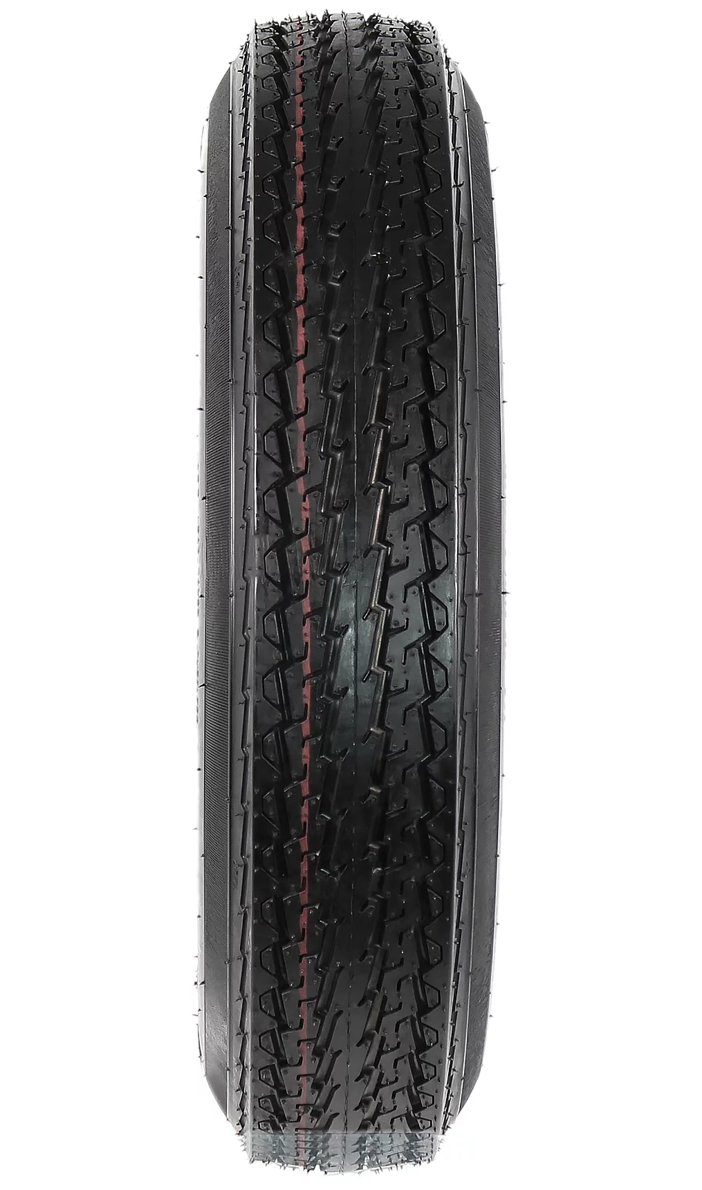 Trailer Tire On Rim 4.80-12 480-12 4.80 X 12 12 in. LRB 5 Lug Wheel White Spoke - Inhomebuy