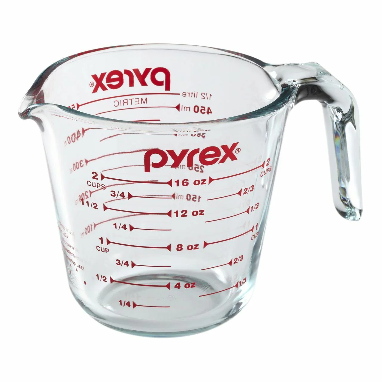 Pyrex Measuring Cup |6001075| 2-Cup Capacity - Inhomebuy