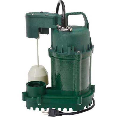 Zoeller 1/3 HP Cast Iron Submersible Sump Pump - Inhomebuy