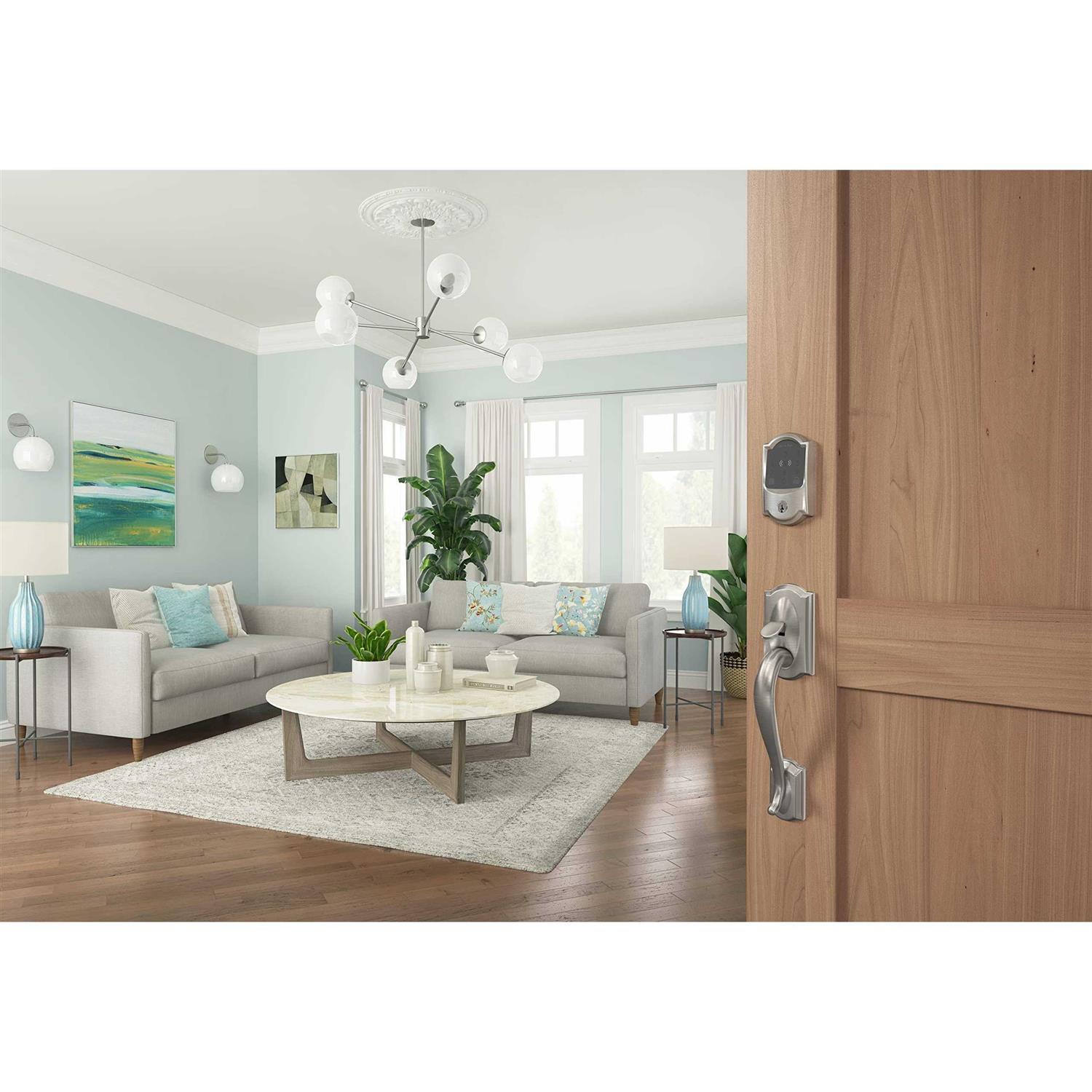 Schlage Be499cen622 Encode Plus Smart WiFi Century Trim Deadbolt - Inhomebuy