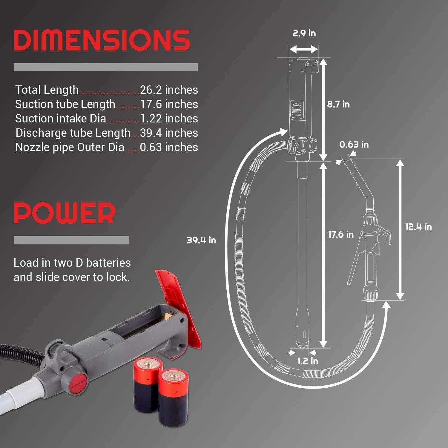 Tera Pump TRPAIL Electric Pail Pump 20078 - Inhomebuy