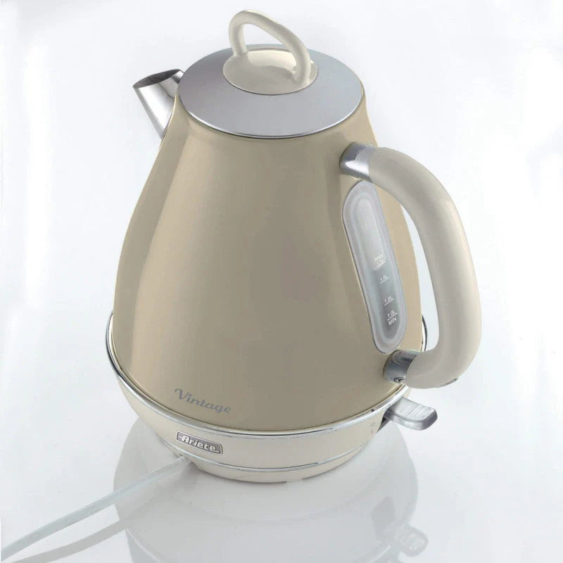 Vintage Electric Kettle Beige 1.7L 2000W - Inhomebuy