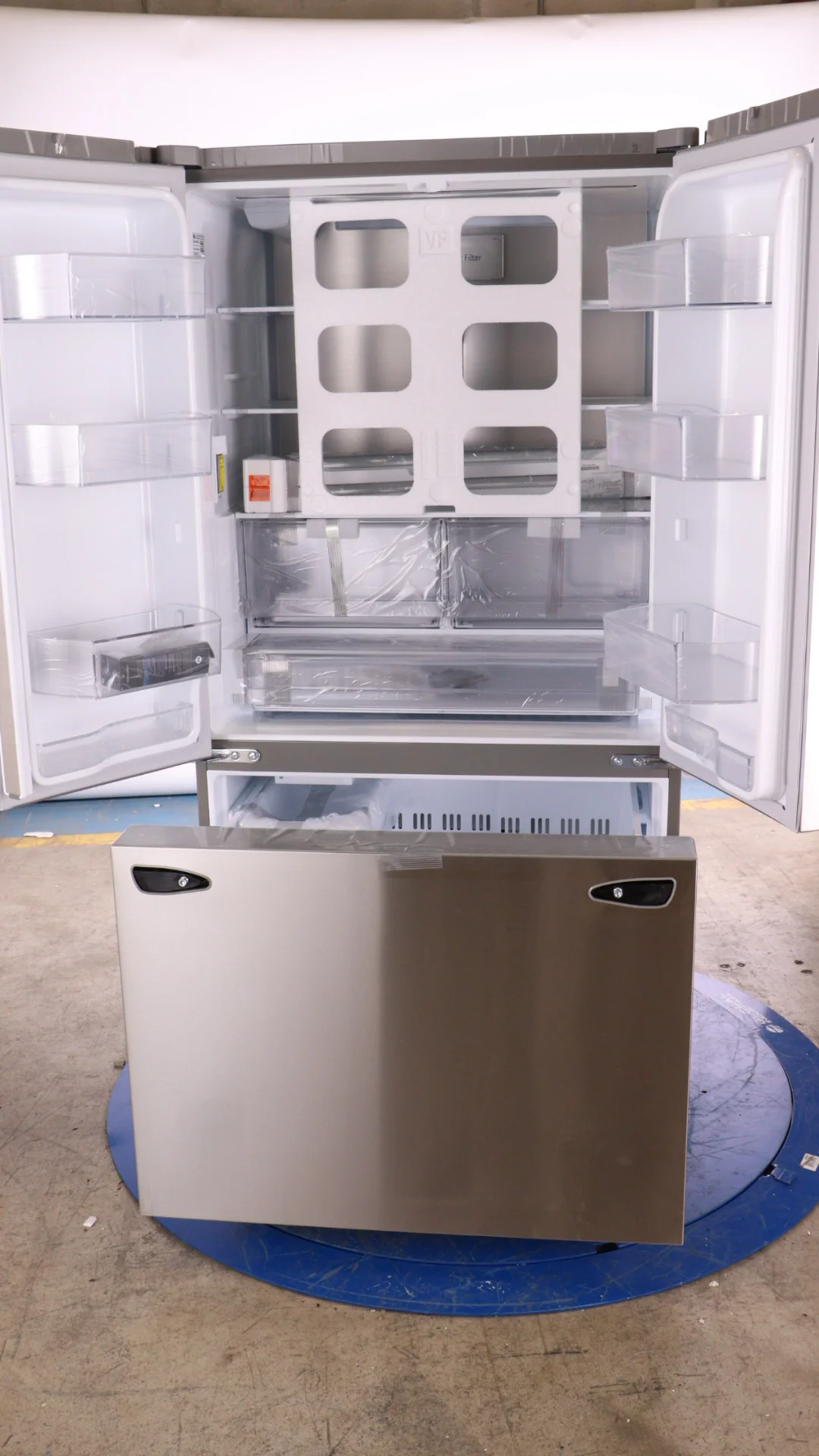 LG 36 IN. 27 CU. FT. SMUDGE RESISTANT STAINLESS STEEL COUNTER-DEPTH FRENCH DOOR REFRIGERATOR WITH IN - Inhomebuy