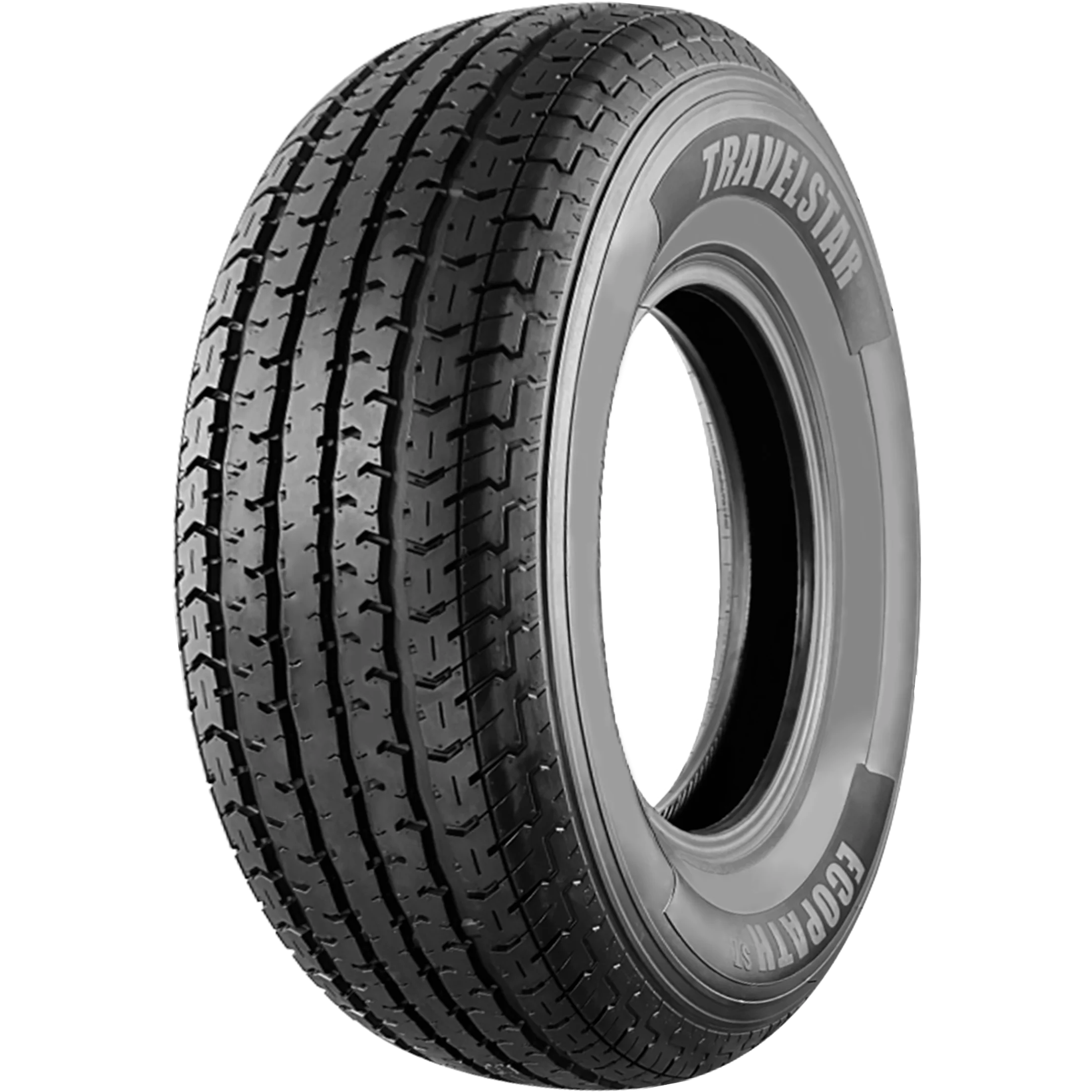 Travelstar Ecopath ST ST175/80R13 8 Ply 97M Load D Radial Trailer Tire - ST 175/80/13(Tire Only) - Inhomebuy